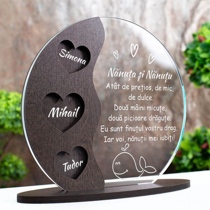 Trofeu Nasi, Cei mai iubiti nanuti, Cadou personalizat Semiluna