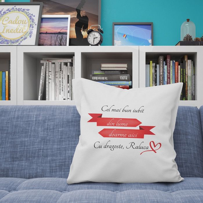 Cadou personalizat Perna Personalizata  - Cel mai bun iubit