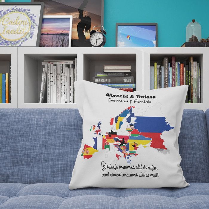 Cadou personalizat Perna Personalizata - Distanta inseamna atat de putin