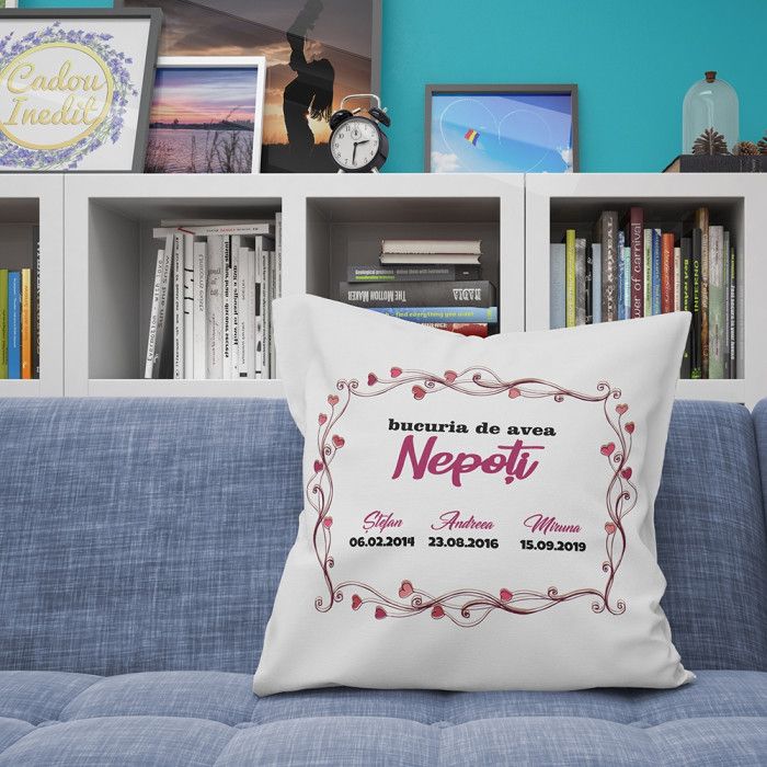 Cadou personalizat Perna Personalizata - Bucuria de a avea nepoti