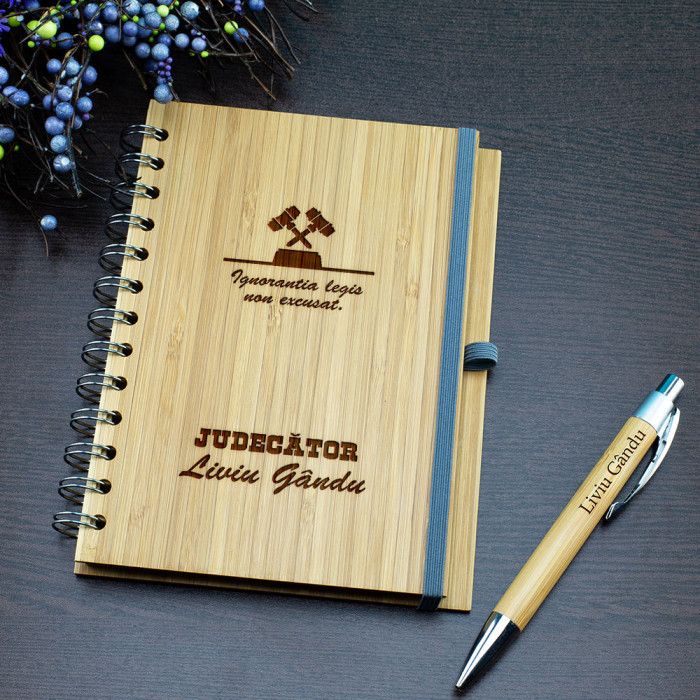Agenda personalizata Judecator, Ignorantia legis, Cadou personalizat