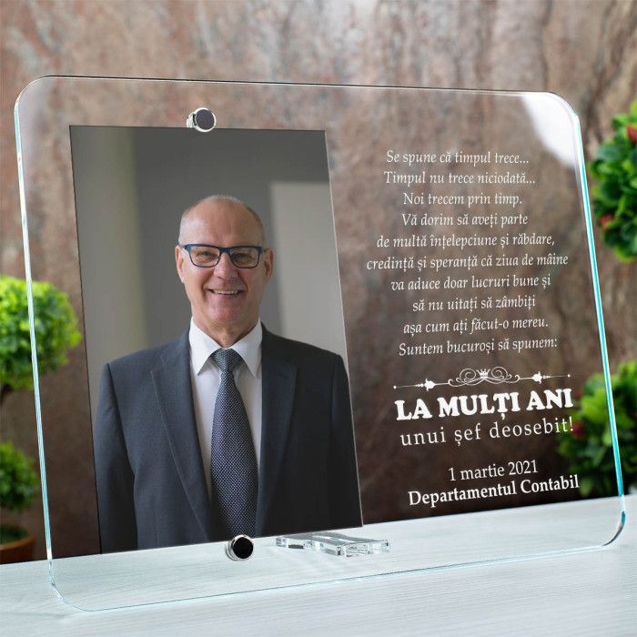 Rama foto Sef, Urari aniversare, Cadou personalizat 2520