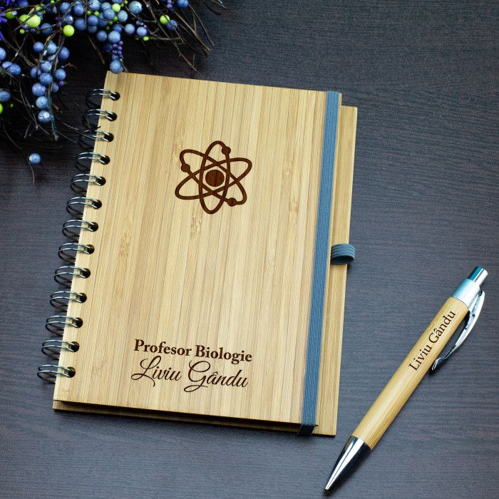 Agenda personalizata Profesor biologie, Apreciere, Cadou personalizat