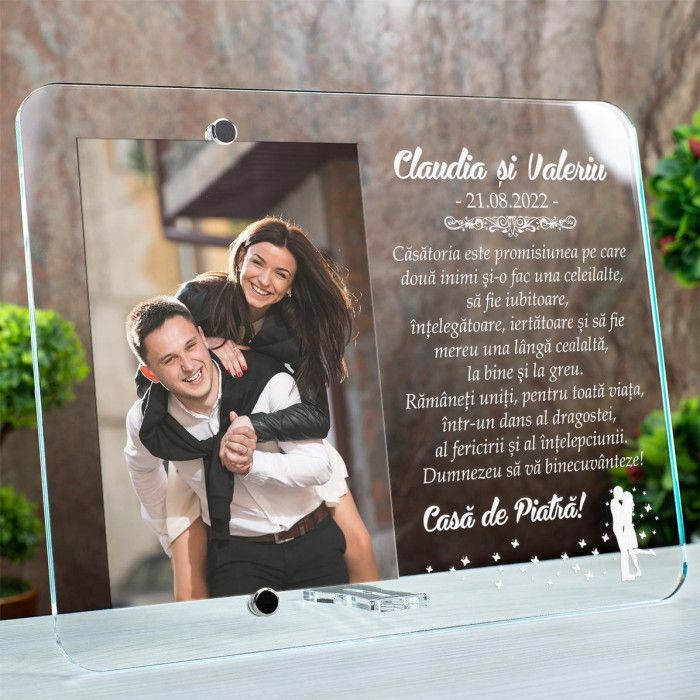 Rama foto Casatorie, Dansul Dragostei, Cadou personalizat 2520