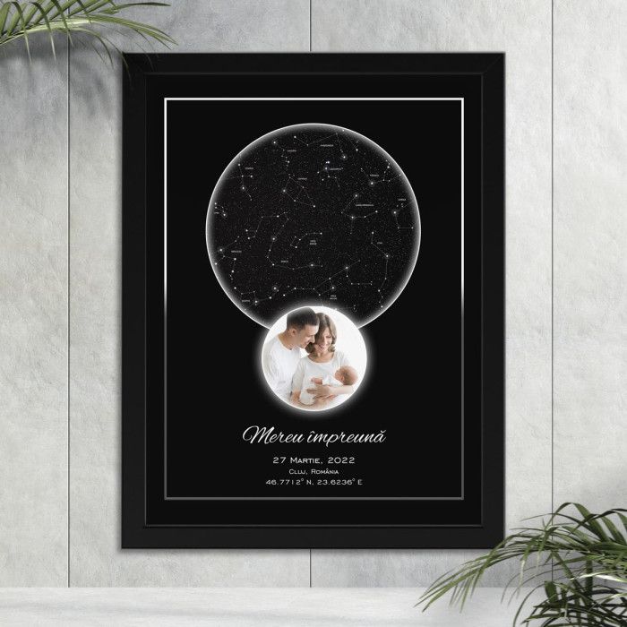 Tablou Familie, Mereu impreuna, A3 Cadou Personalizat